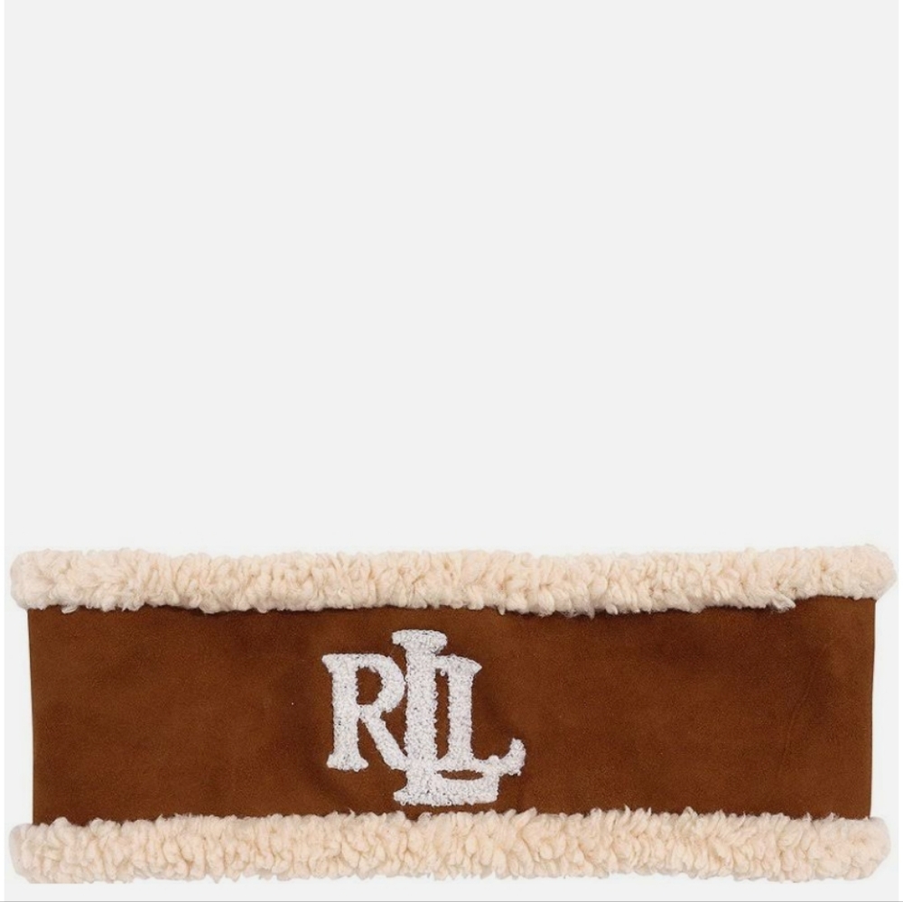 RALPH LAUREN BROWN HEADBAND
